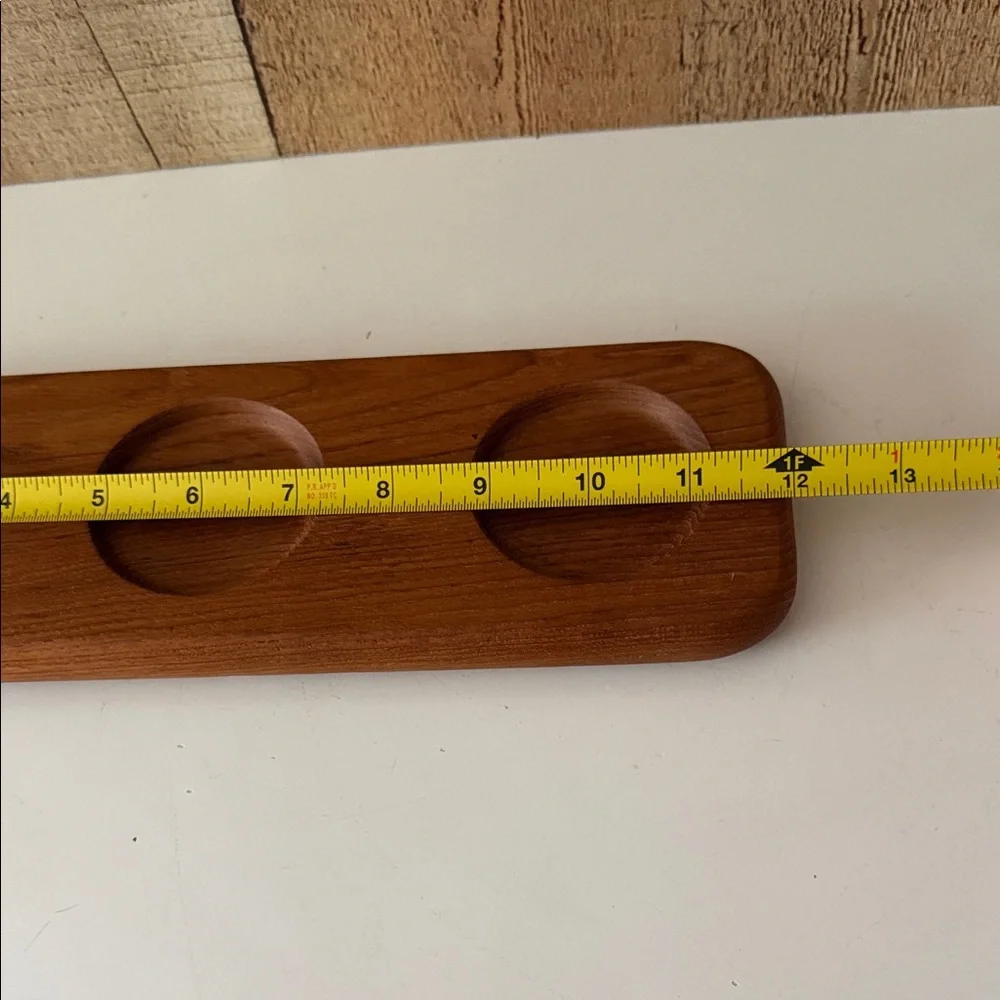 Teak Wooden Trays Set of 2
